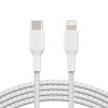 USB Cables | Boost Charge Lightning To USB-C Cable Braided 1M White Cables USB Cables