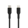 USB Cables | Boost Charge Lightning To USB-C Cable Braided 2M Black Cables Black