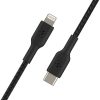 USB Cables | Boost Charge Lightning To USB-C Cable Braided 2M Black Cables Black