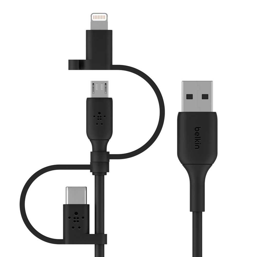 USB Cables | Boost Charge Universal Charging Cable 1 m USB Cable Black Cables Black