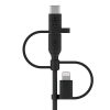 USB Cables | Boost Charge Universal Charging Cable 1 m USB Cable Black Cables Black