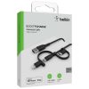 USB Cables | Boost Charge Universal Charging Cable 1 m USB Cable Black Cables Black