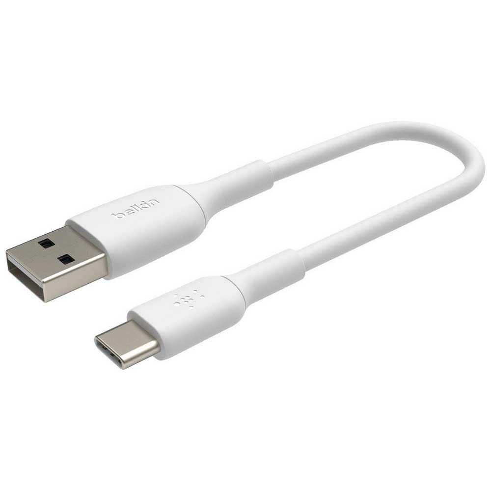 USB Cables | Boost Charge USB-A To USB-C Cable 0.15M White Cables USB Cables