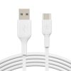 USB Cables | Boost Charge USB-A To USB-C Cable 0.15M White Cables USB Cables