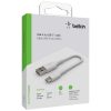 USB Cables | Boost Charge USB-A To USB-C Cable 0.15M White Cables USB Cables