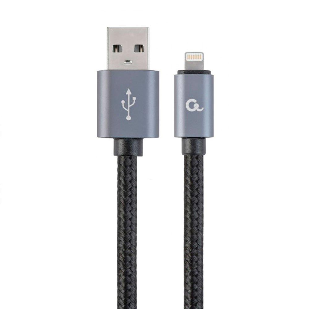 USB Cables | Braided 1.8 m USB-A To Lightning Cable Black Cables Black