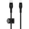 USB Cables | CAA011BT2MBK Lightning USB-C cable 2 m Black Cables Black