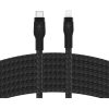 USB Cables | CAA011BT3MBK Lightning USB-C cable 3 m Black Cables Black