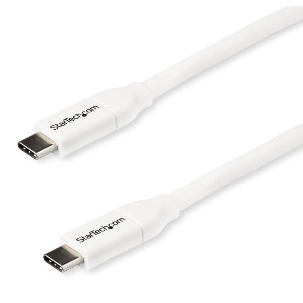 USB Cables | Cable USB-C w/ PD USB 2.0 6ft 2m 5A White Cables USB Cables