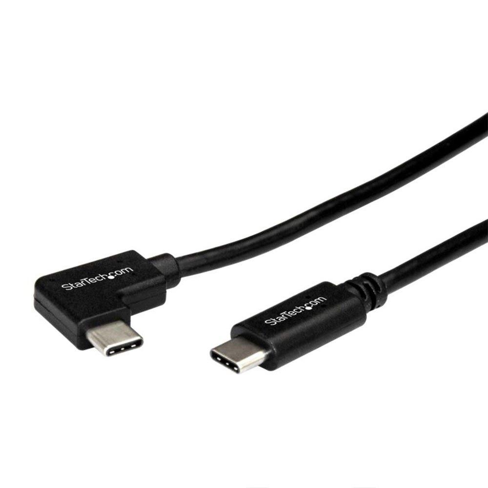 USB Cables | Cable USBC Right Angle 3 ft 1m Black Cables Black