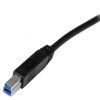 USB Cables | Certified USB To B Cable 2 m 3.0 A Black Cables Black