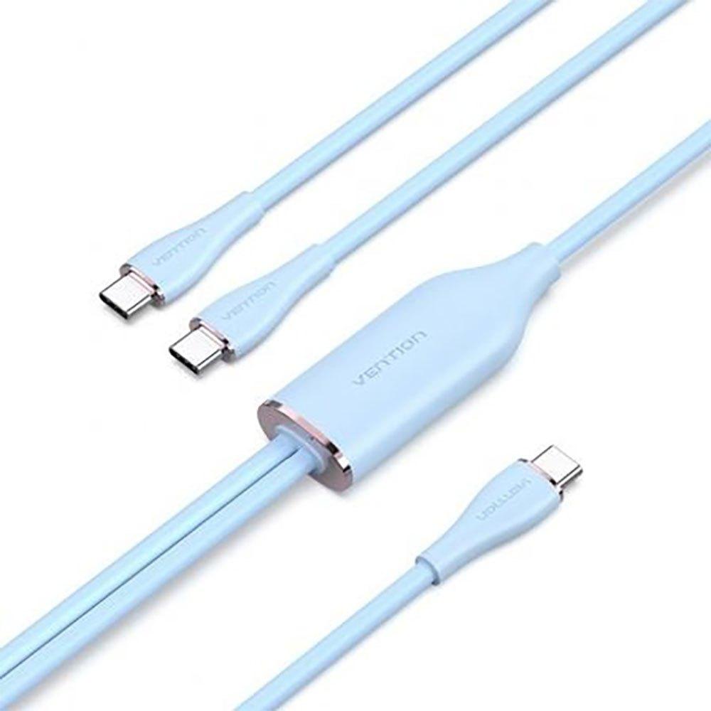 USB Cables | CTMSG USB-C Cable To 2 USB-C 1.5 m White Cables USB Cables