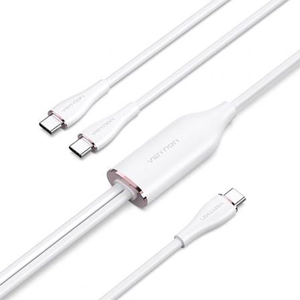 USB Cables | CTMWG USB-C Cable To 2 USB-C 1.5 m White Cables USB Cables