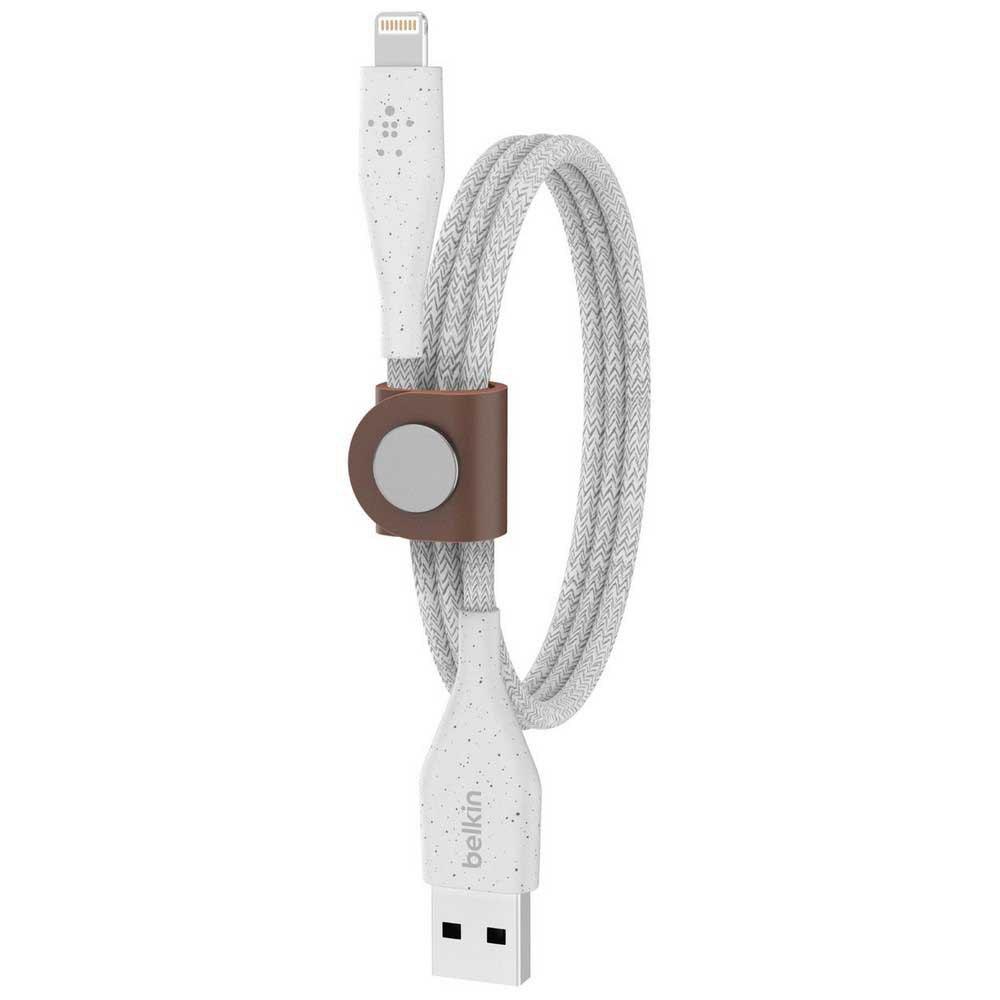 USB Cables | DuraTek Plus Lightning To USB-A Cable With Strap 1M White Cables USB Cables