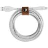 USB Cables | DuraTek Plus Lightning To USB-A Cable With Strap 1M White Cables USB Cables