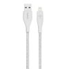 USB Cables | DuraTek Plus Lightning To USB-A Cable With Strap 1M White Cables USB Cables