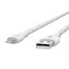 USB Cables | DuraTek Plus Lightning To USB-A Cable With Strap 1M White Cables USB Cables