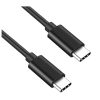 USB Cables | EC1035 1m USB-C To USB-C Cable Black Cables Black