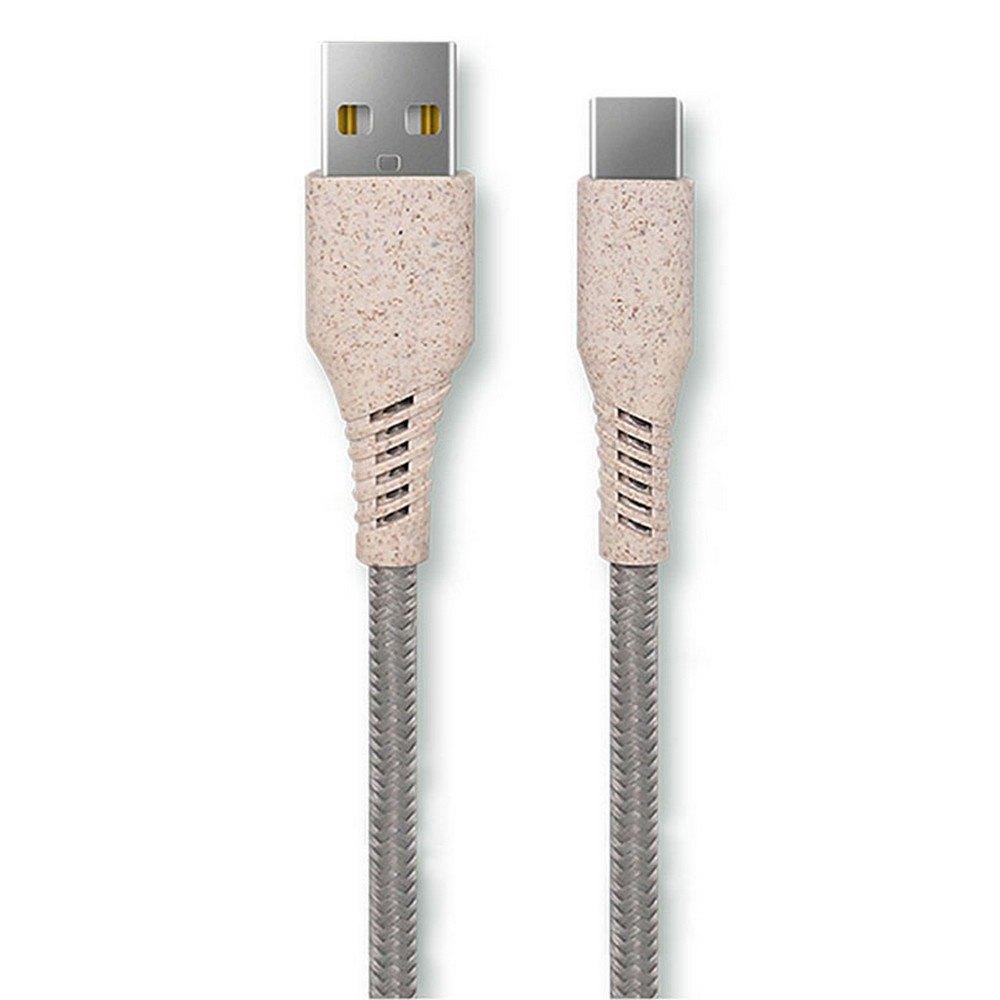 USB Cables | Eco / C 1 m USB Cable Grey Cables Grey