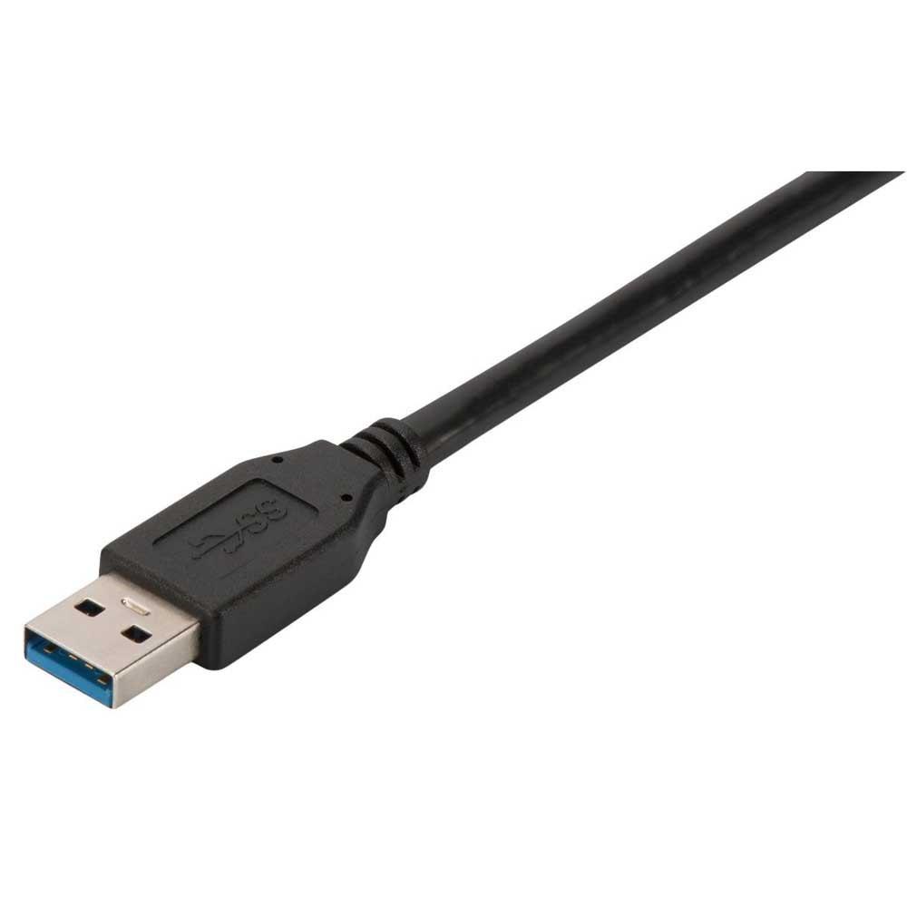 USB Cables | EW-100112-020-N-P 2 m USB-A Cable Black Cables Black