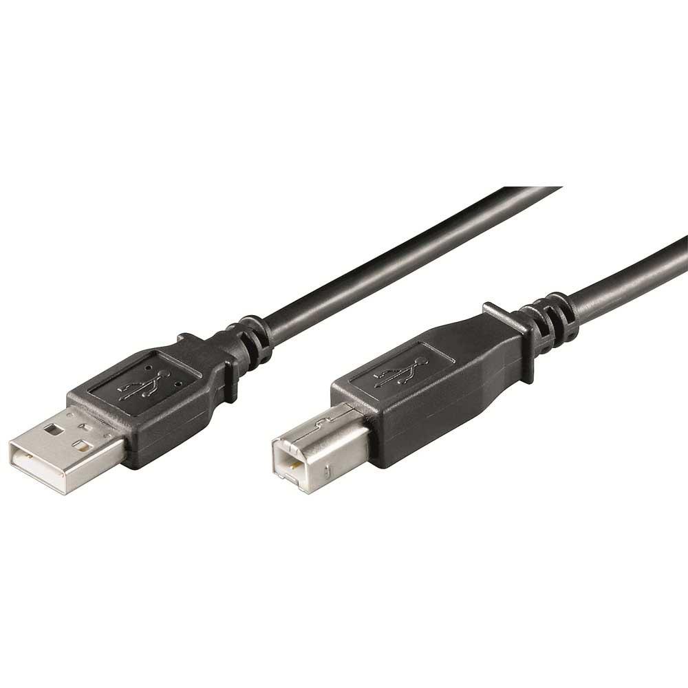 USB Cables | EW-UAB-030 Cable USB Type A To Type B 3 m Black Cables Black