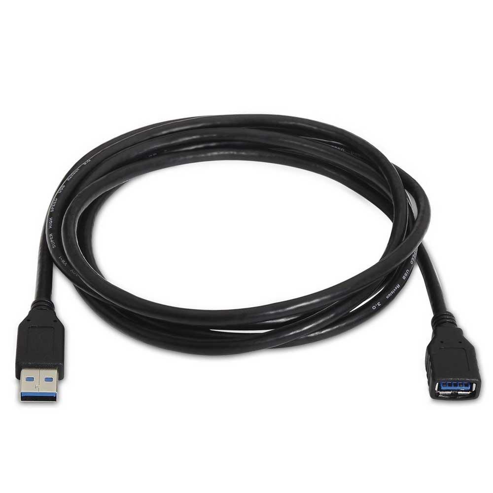 USB Cables | Extender USB-A Male 3.0 To USB-A Female 3.0 1 m Black Cables Black