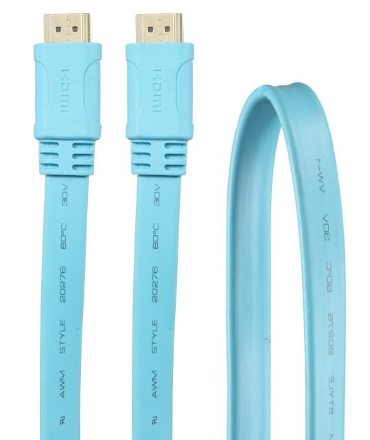 USB Cables | Hdmi Cable V1.4 Flat 24K 1.8M White Cables USB Cables