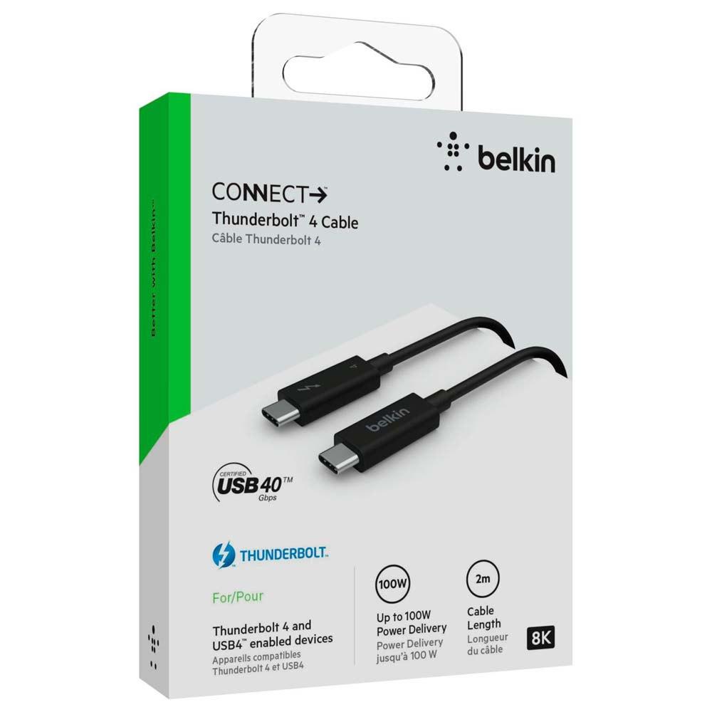 USB Cables | INZ002BT2MBK 0.8 m USB-C Cable Black Cables Black