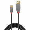 USB Cables | LINDY-36895 15 cm USB-A To USB-C Cable White Cables USB Cables