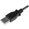 USB Cables | Micro USB Left 2 m USB Cable Black Cables Black