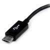 USB Cables | Micro USB To USB OTG Host Adapter M/F 12 cm USB Cable Black Cables Black