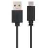 USB Cables | Nanowire Cable USB-A Male 2.0 To USB-C Male 2.0 2 m Black Cables Black