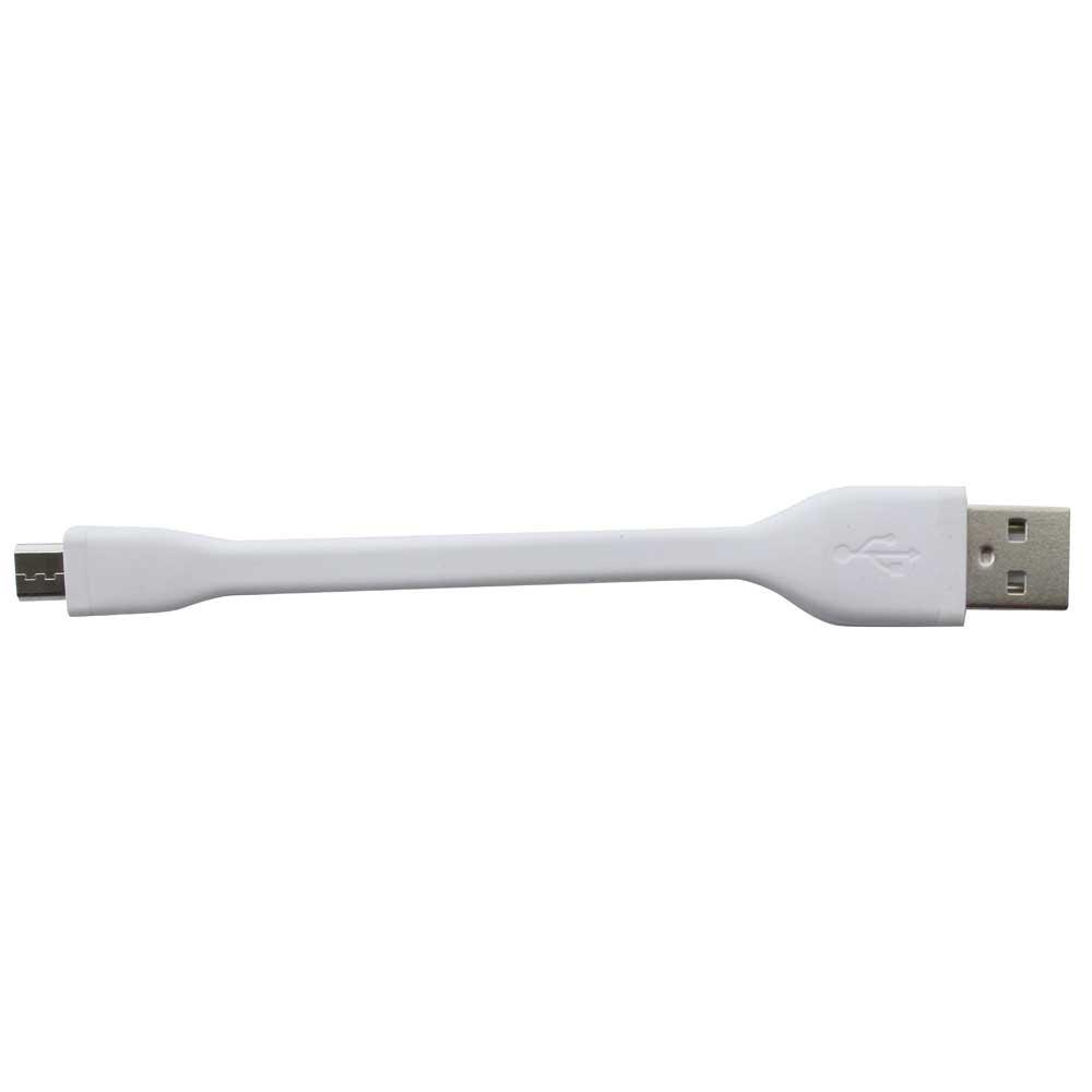 USB Cables | PHCABLEUSBAMICRO1 USB-A To Micro USB M/M Cable 10 cm White Cables USB Cables