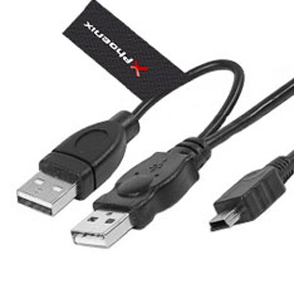 USB Cables | PHCABLEUSBAMINIB 2xUSB-A 2.0 To Micro USB M/M Cable 1.5 m Black Cables Black