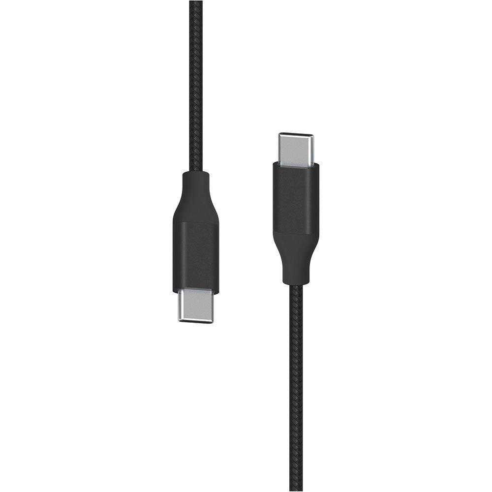 USB Cables | Premium Metallic Cable USB C To Type C 1.5 m Black Cables Black