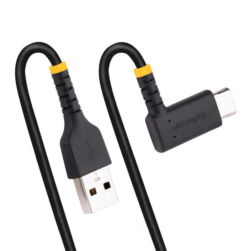 USB Cables | R2ACR 1 m USB-A To USB-C Cable Black Cables Black