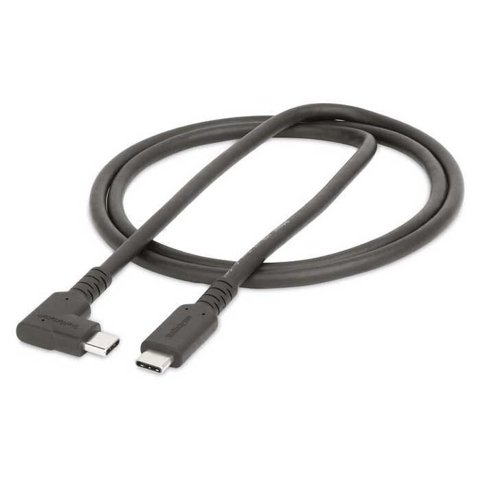 USB Cables | Rugged Right Angle RUSB31CC1MBR USB-C Cable Grey Cables Grey