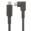 USB Cables | Rugged Right Angle RUSB31CC1MBR USB-C Cable Grey Cables Grey