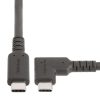 USB Cables | Rugged Right Angle RUSB31CC1MBR USB-C Cable Grey Cables Grey