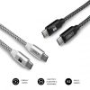 USB Cables | SUB-CAB-4CC001 1 m Cable 2 units Black Cables Black