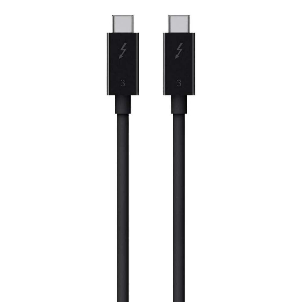 USB Cables | Thunderbolt 3 C-C 5A 80 cm USB Cable Black Cables Black