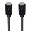 USB Cables | Thunderbolt 3 C-C 5A 80 cm USB Cable Black Cables Black