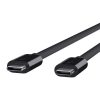 USB Cables | Thunderbolt 3 C-C 5A 80 cm USB Cable Black Cables Black