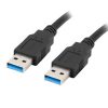 USB Cables | USB-A 3.0 Cable 0.5 m Black Cables Black