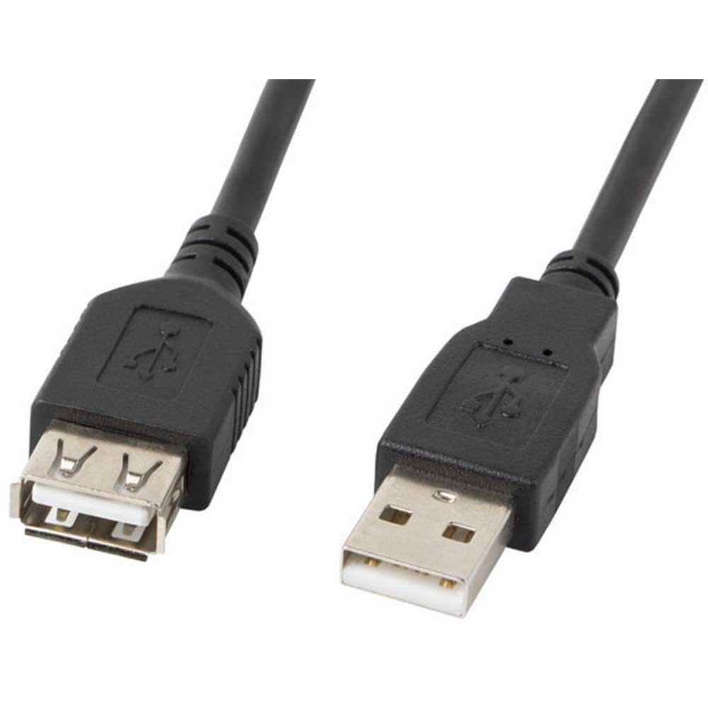 USB Cables | USB-A Extender Cable M/F 1.8 m Black Cables Black