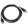 USB Cables | USB-A Extender Cable M/F 1.8 m Black Cables Black