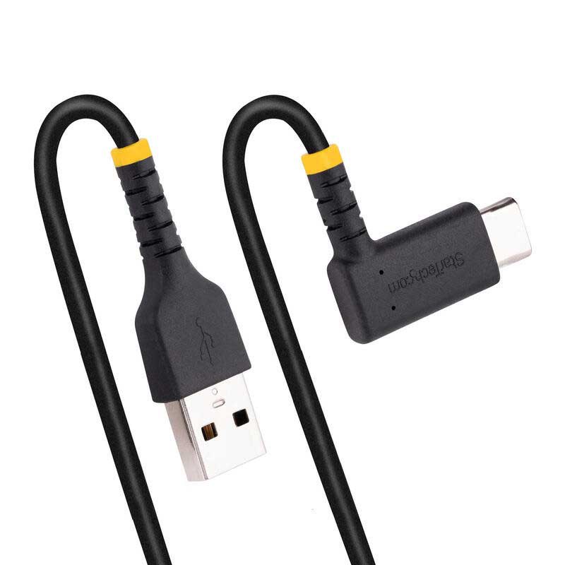 USB Cables | USB-A To USB-C Cable 15 cm Black Cables Black