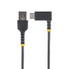 USB Cables | USB-A To USB-C Cable 15 cm Black Cables Black