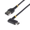 USB Cables | USB-A To USB-C Cable 15 cm Black Cables Black