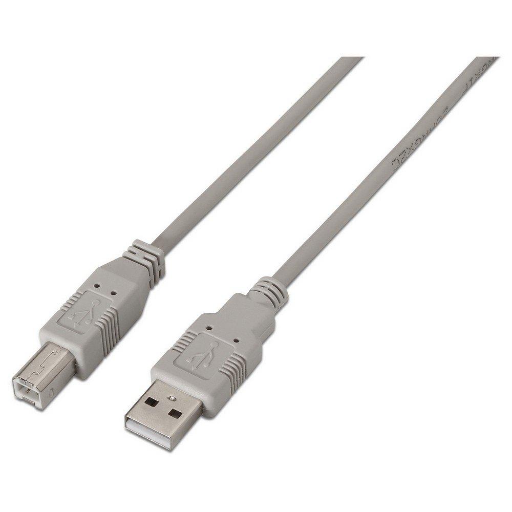 USB Cables | USB-B 2.0 To USB-A 2.0 M/M 4.5 m Beige Cables Beige